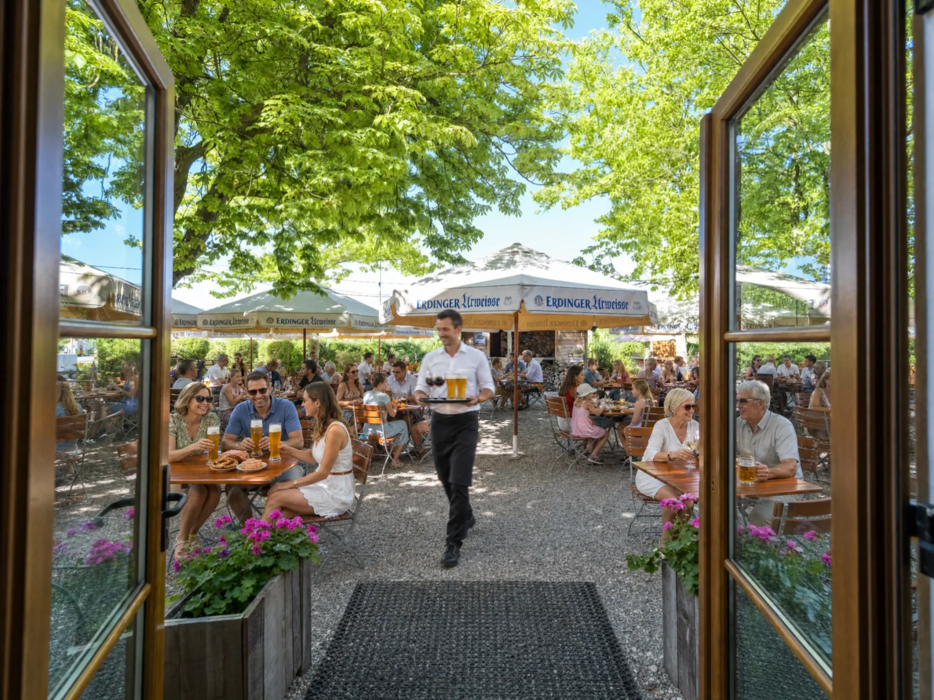 Biergarten der Linde