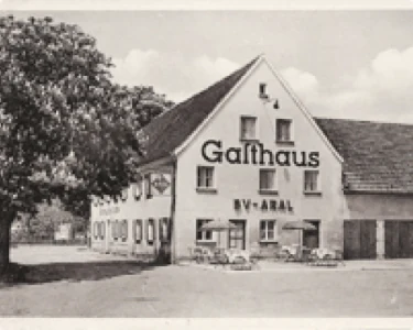 Landgasthof Hotel Linde im Jahr 1964